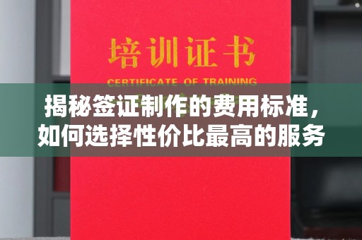弥渡揭秘签证制作的费用标准，如何选择性价比最高的服务？