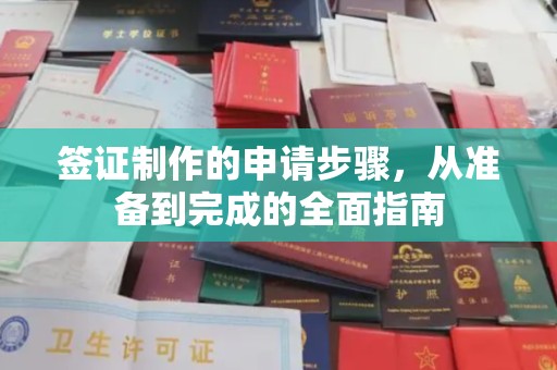 弥渡签证制作的申请步骤，从准备到完成的全面指南