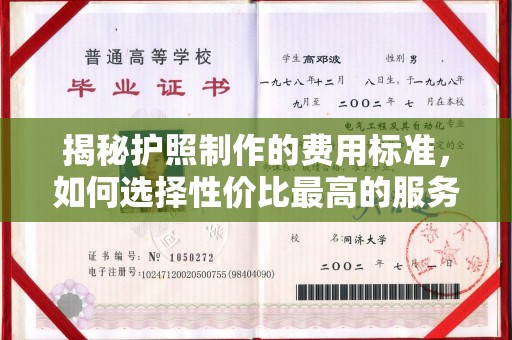 弥渡揭秘护照制作的费用标准，如何选择性价比最高的服务？